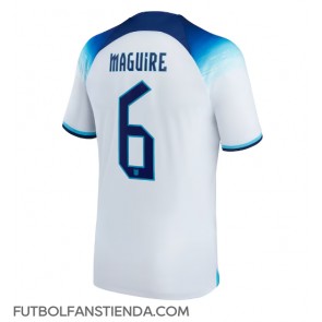 Inglaterra Harry Maguire #6 Primera Equipación Mundial 2022 Manga Corta